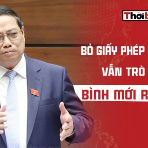 BỎ GIẤY PHÉP XÂY DỰNG: VẪN TRÒ MÈO “BÌNH MỚI RƯỢU CŨ”