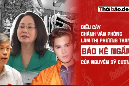 ĐIẾU CÀY CHÁNH VĂN PHÒNG: LÂM THỊ PHƯƠNG THANH – BẢO KÊ NGẦM CỦA NGUYỄN SỸ CƯƠNG.