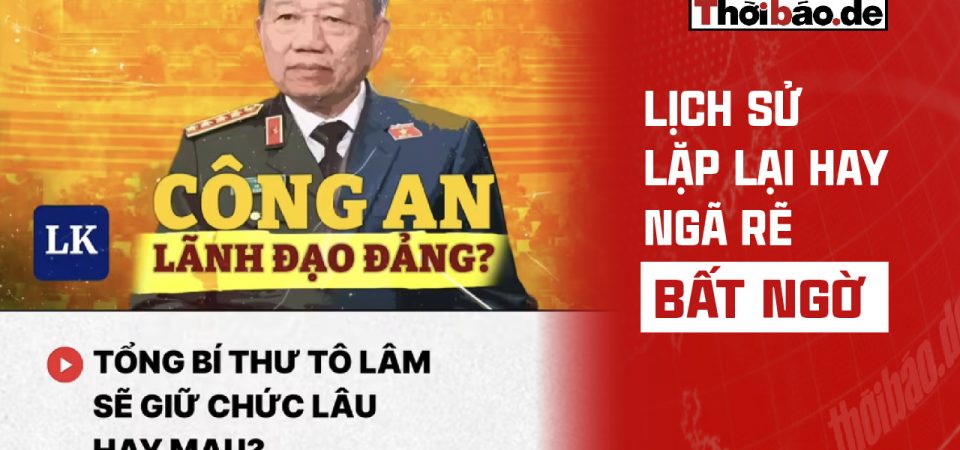 LỊCH SỬ LẶP LẠI HAY NGÃ RẼ BẤT NGỜ?