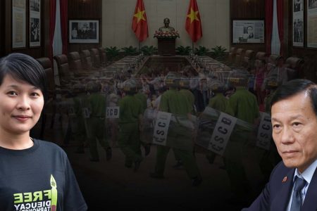 블로거 응우옌 호앙 비는 투표에 참여하지 않았다는 이유로 공안으로부터 폭력 공격을 당했는가?