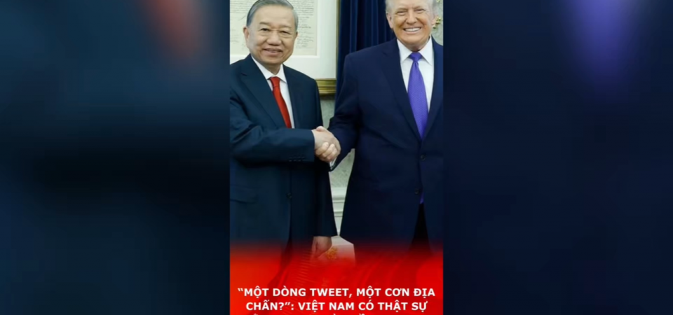 “Một Dòng Tweet, Một Cơn Địa Chấn?”: Việt Nam có thật sự nằm trong “bản đồ domino” sau Iran?