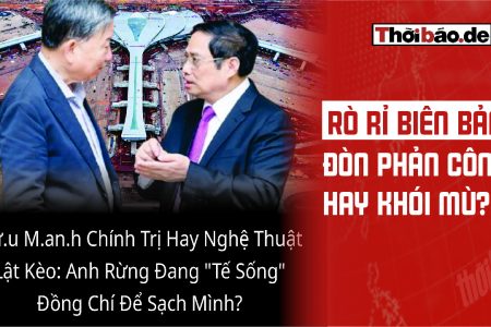 Rò rỉ biên bản – đòn phản công hay khói mù?