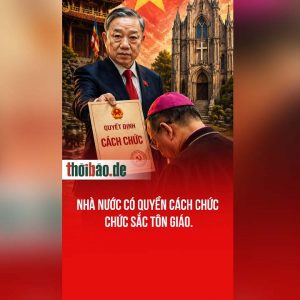 Nhà nước có quyền cách chức chức sắc tôn giáo.