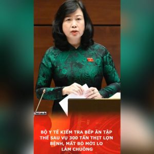 BỘ Y TẾ KIỂM TRA BẾP ĂN TẬP THỂ SAU VỤ 300 TẤN THỊT LỢN BỆNH, MẤT BÒ MỚI LO LÀM CHUỒNG.