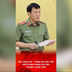 Bộ Công An – Tăng án với tội xâm phạm danh dự gây tranh luận lớn.