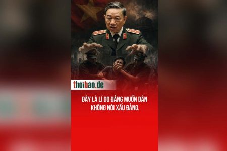 Đây là lí do Đảng muốn dân không nói xấu Đảng.