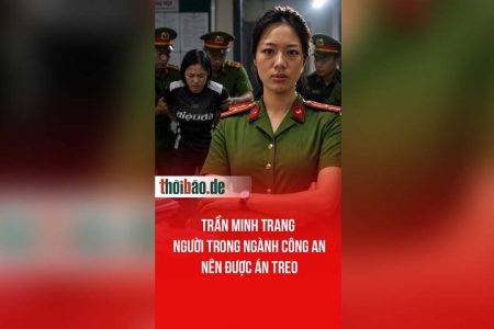 Trần Minh Trang – Người trong ngành Công An nên được án treo