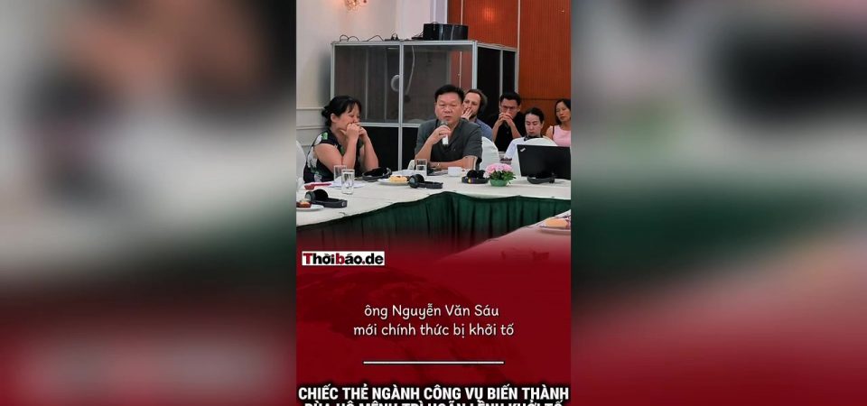 Chiếc thẻ ngành công vụ biến thành bùa hộ mệnh trì hoãn lệnh khởi tố