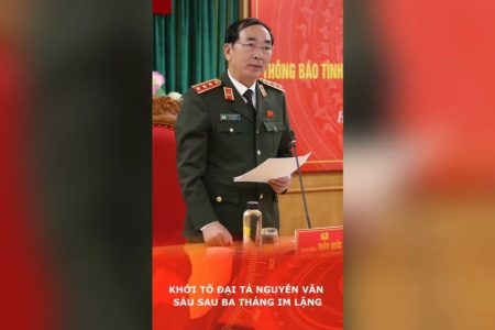 Khởi tố Đại tá Nguyễn Văn Sáu sau ba tháng im lặng