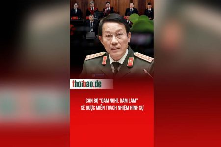Cán bộ „dám nghĩ, dám làm“ sẽ được miễn trách nhiệm hình sự