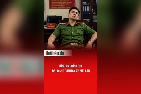 Công An chính quy để lo cho dân hay áp bức dân