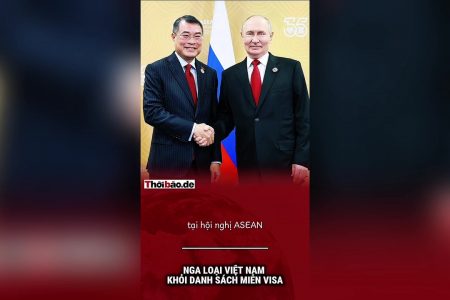 Nga loại Việt Nam khỏi danh sách miễn visa