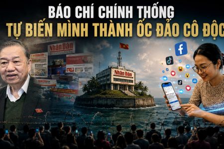 Báo chí chính thống tự biến mình thành ốc đảo cô độc