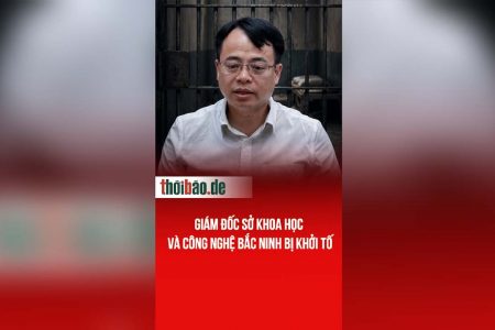 Giám đốc sở Khoa học và ông nghệ bắc ninh bị khởi tố