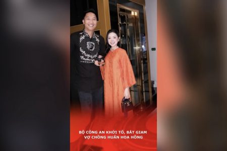 Bộ Công an khởi tố, bắt giam vợ chồng Huấn Hoa Hồng