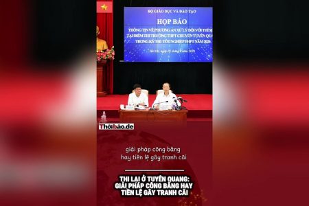 Thi lại ở Tuyên Quang: Giải pháp công bằng hay tiền lệ gây tranh cãi
