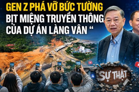 Gen Z phá vỡ bức tường bịt miệng truyền thông của dự án Làng Vân