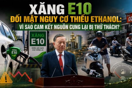Xăng E10 đối mặt nguy cơ thiếu ethanol: Vì sao cam kết nguồn cung lại bị thử thách? 