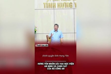 Hưng Yên muốn xây hai học viện An ninh và ảnh sát của Bộ Công An