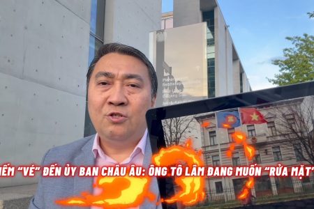 KIẾM “VÉ” ĐẾN ỦY BAN CHÂU ÂU: ÔNG TÔ LÂM ĐANG MUỐN “RỬA MẶT”?