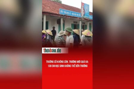 Trường cũ không còn, trường mới quá xa: 138 em học sinh không thể đến trường