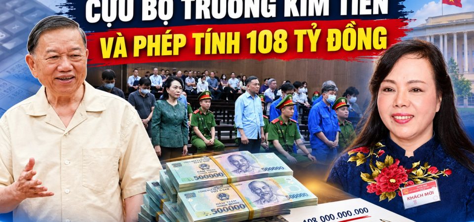 Cựu bộ trưởng Kim Tiến và phép tính 108 tỷ đồng