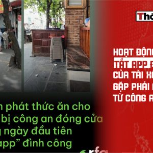 Grab司機發起的「關閉App」罷工行動在河內遭遇警方阻撓