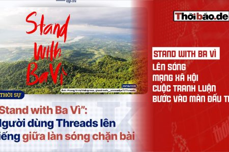 「Stand with Ba Vì」在社群媒體掀起熱潮，辯論進入智力交鋒階段