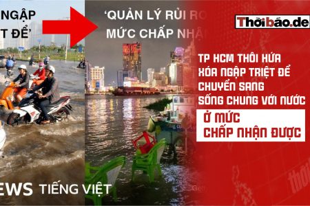 TP HCM thôi hứa xóa ngập triệt để, chuyển sang sống chung với nước ở mức chấp nhận được